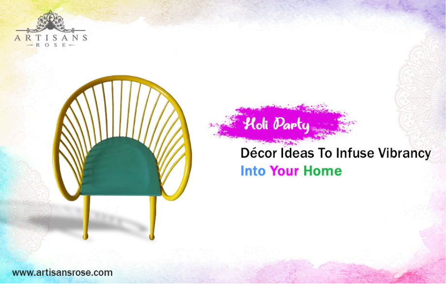 Holi 2023: Liven Up Your Colourful Holi Party With Artisans Rose Home Décor