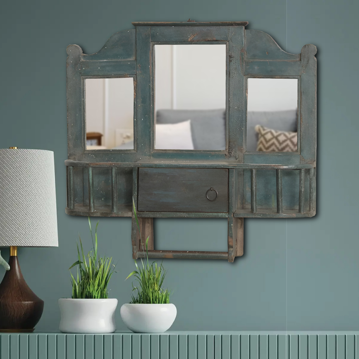 Classic dressing mirror styled for bedrooms and walk-in wardrobes