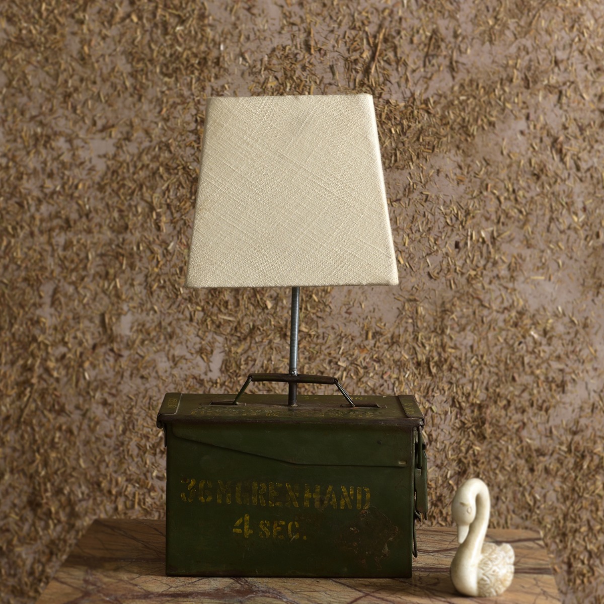 Timeless vintage decorative lamp as a statement piece for interior styling