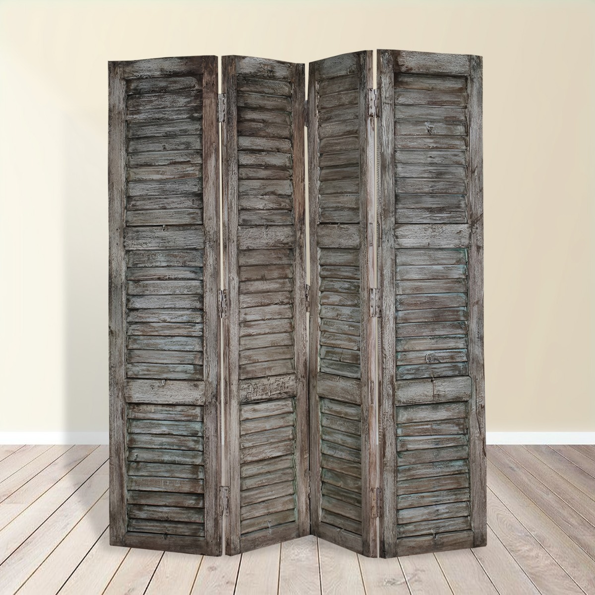 Kerem Wooden Room Divider offering privacy with durable interior spaces
