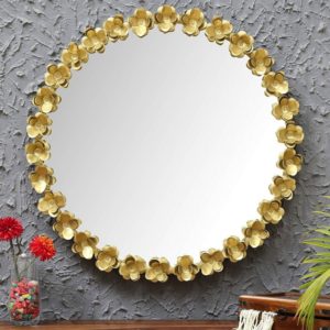 Rustic mirror decor