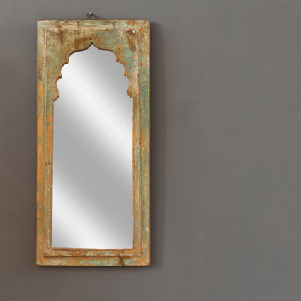 Minaret wall mirror - old vintage frames assorted and Sturdy slipper-shaped hook