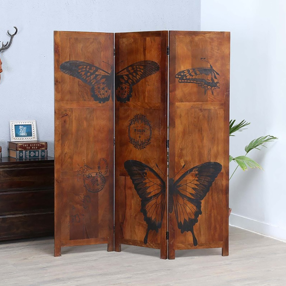Butterfly Effect Wooden Room Divider